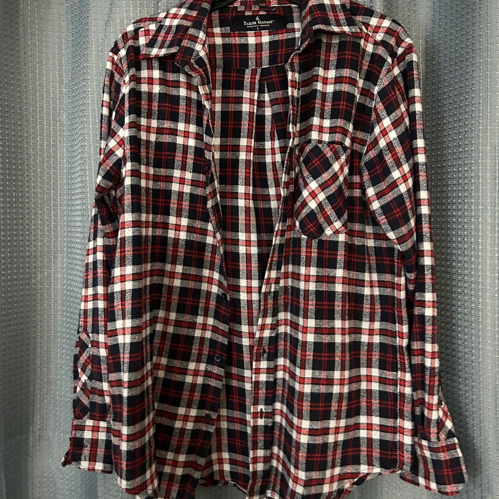 Women plaid shirt